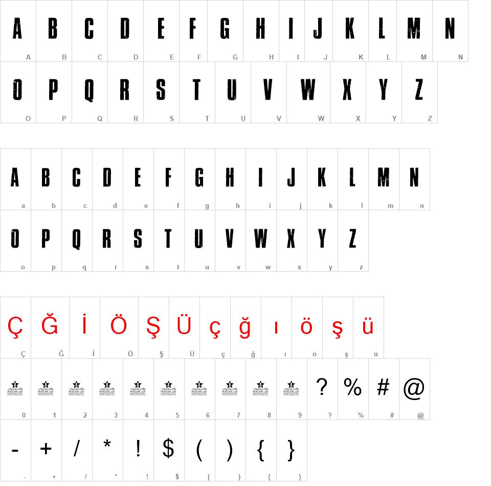 Cross Town font
